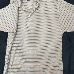 Classic Striped Polo Shirt